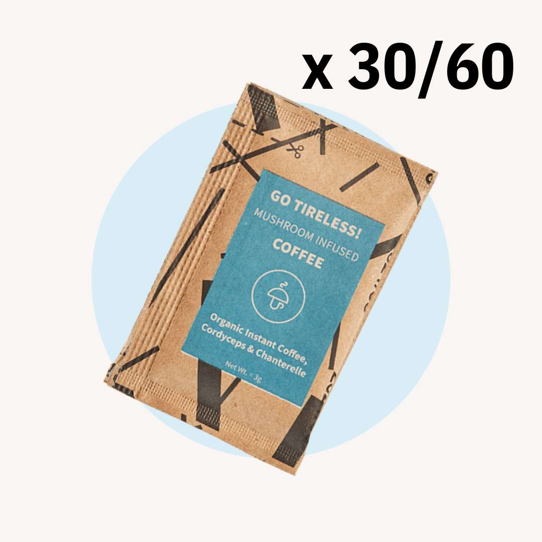 30/60 Go Tireless – organická instantná káva s cordyceps a kuriatkami -30%