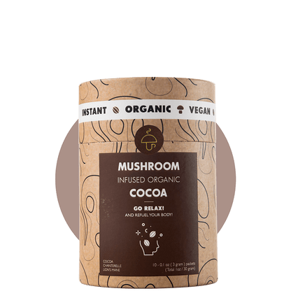 Go Relax – organické instantné kakao s kuriatkami a reishi (10 porcií)